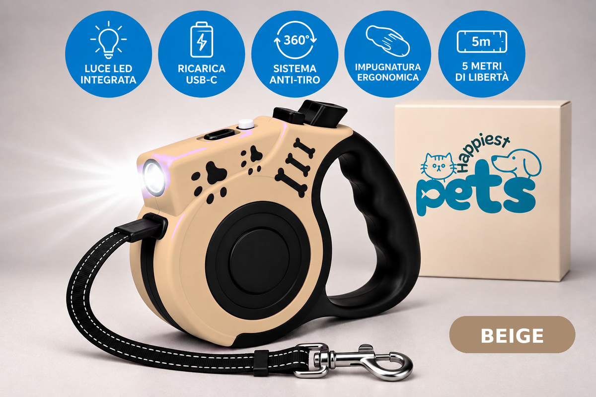 Light-up leash™ - Guinzaglio con luce led integrata